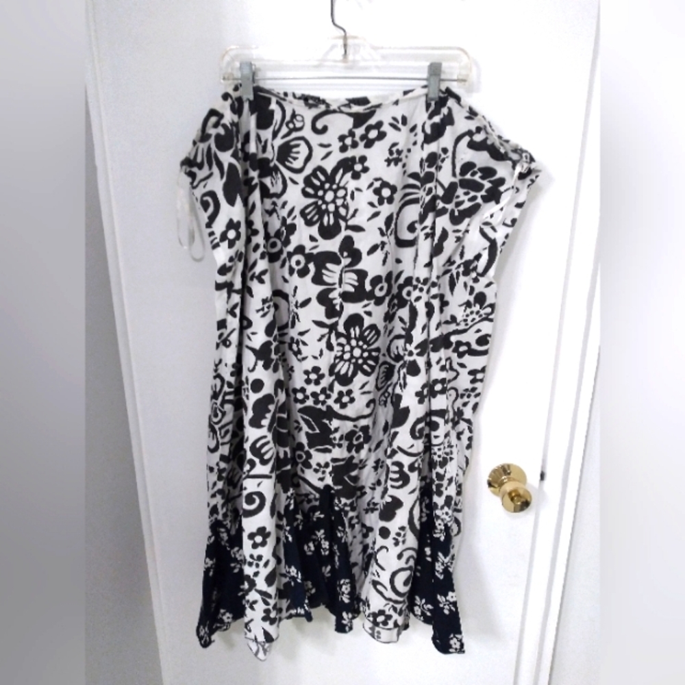Just class cotton skirt